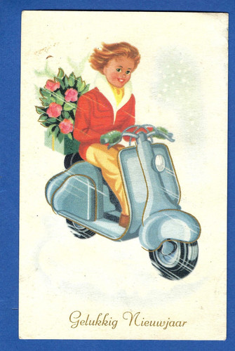 Scooter fumetto vespa