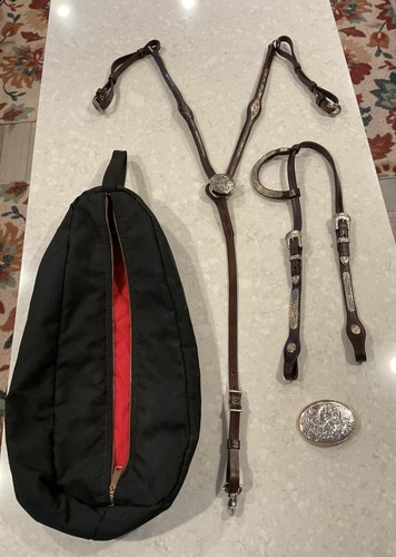 Western horse tack set breast - western,