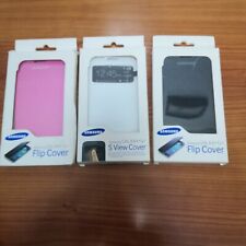 3 Flip Cover + 1 Protective Cover+  per Samsung Galaxy S4, in ottime condizioni.