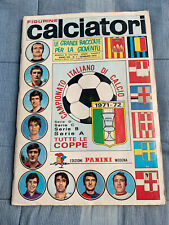 ALBUM FIGURINE PANINI CALCIATORI 1971-72 COMPLETO (leggi interno)