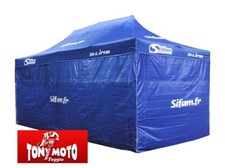 GAZEBO BARNUM 3 x 6 m Blu