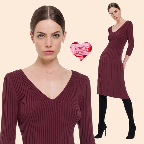 Abito wolford merino costine - wolford,