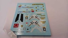 DEC244 Tameo Kits T323 decals per TMK 335 Ferrari 312 T3 Villeneuve Canada