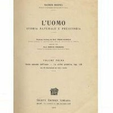 Maurizio Hoernes UOMO STORIA