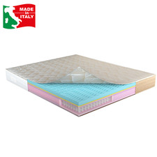 Materasso con 800 Molle Insacchettate in Memory Traspirante Rigido H20 Persefone