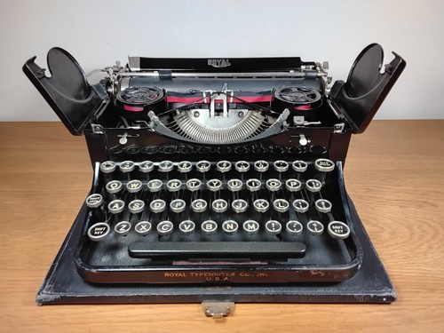 Royal model typewriter - royal,