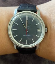 Raro Splendido Movimento Tuner-Fork Vintage ETERNA Sonic Electronic anni 70 RICONDIZIONATO