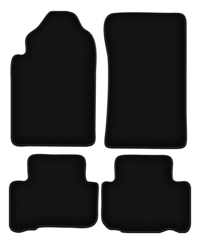 Tappetini base velluto - tappetini, nero