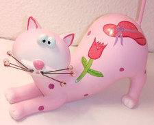 ESPOSITORE Stand GIOIELLI GATTO ROSA Anello collana bracciale orecchini Nuovo