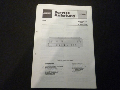 Manuale servizio originale - manuale,