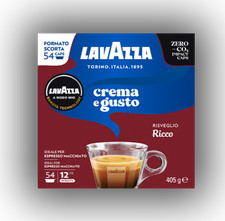 54 / 108 / 216 / 360 / 720 Capsule Caffè Lavazza A Modo Mio Crema e Gusto Ricco