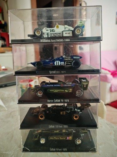 Lotto modellini storiche - lotto, f1