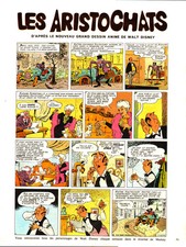 PLANCHE  "LES ARISTOCHATS   "
