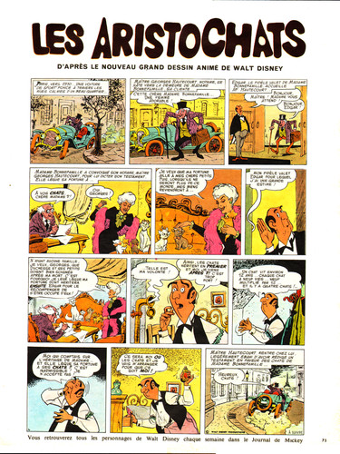 Planche les aristochats - planche,
