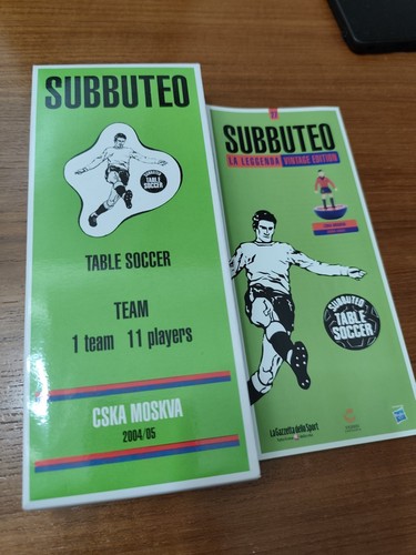 Subbuteo leggenda vintage - subbuteo, la