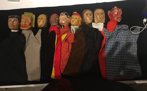 Lotto marionette legno create - lotto,