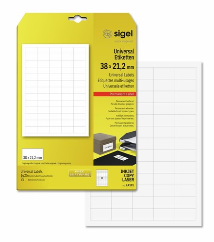 Sigel la101 etichette - sigel,
