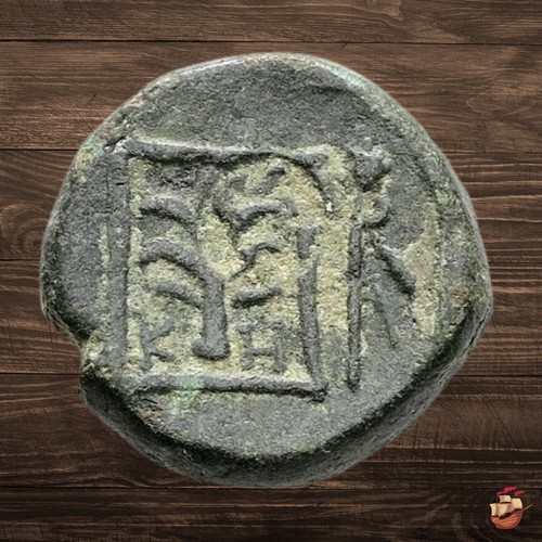 Moneta greca antica troas - greca,
