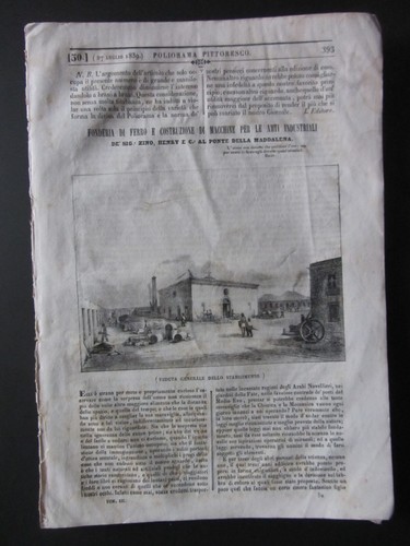Rivista 1839 poliorama - 1839,