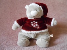Doudou peluche ours marron