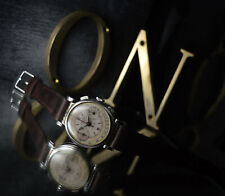 IPI WATCH RARE VINTAGE ANTIMAGNETIC FAB. SUISSE CHRONOGRAPH FANCY LUGS 37MM 1938