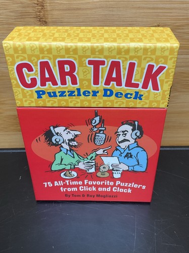 Car talk puzzler deck click - talk,