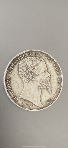 Pièce lire victorius - 5,
