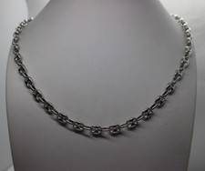 COLLANA MAGLIA MARINA ARGENTO