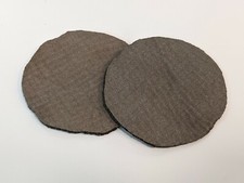 Para capezzoli (Coppette allattamento) in tessuto d'argento