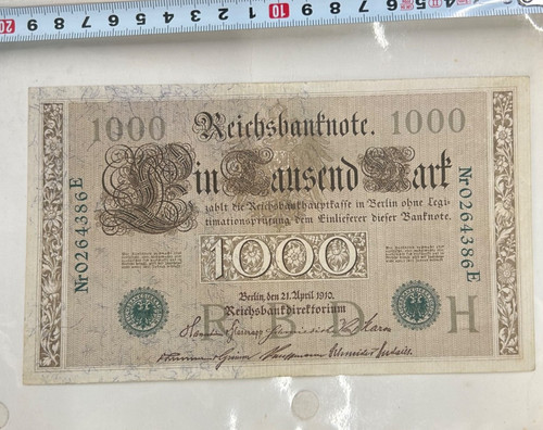 Banconota 1000 marchi - marchi, 1910