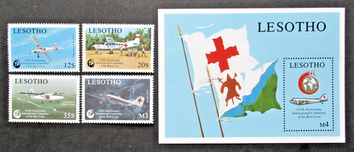 Set aereo lesotho - aereo, 125°