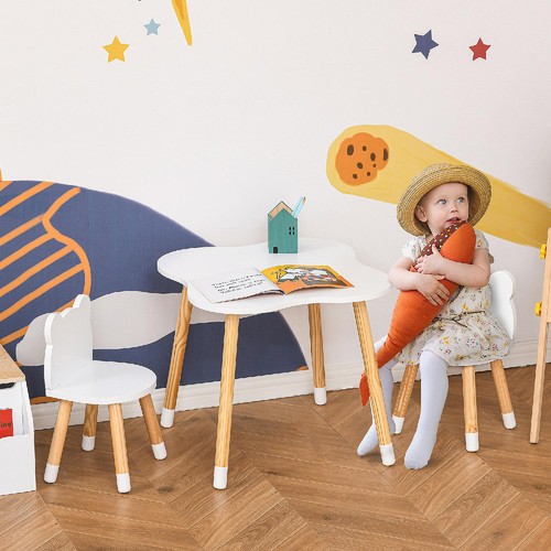 Set tavolino con - sedie, per