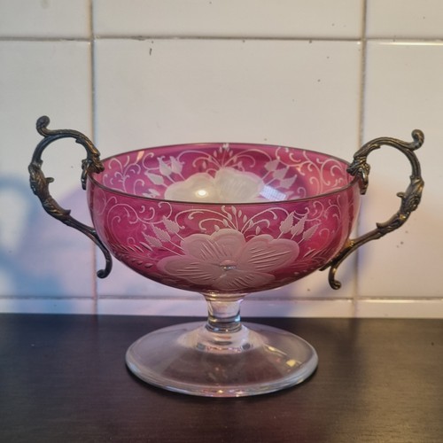 Antico centrotavola vetro - centrotavola,