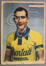 Cartolina ciclismo autografo - Gino Bartali anno 1950