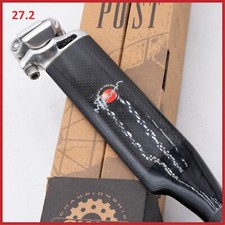 NOS GIGANTE MIKE TANE REGGISELLA AERO 27,2mm 2 BULLONI 330mm VINTAGE OLD CARBON