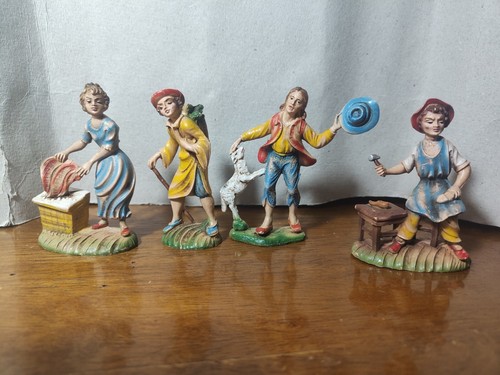 Statuine presepe plastica no - statuine, presepe..plastica.