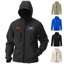 Abbigliamento Ford Racing ST Line Softshell Uomo Giacca Antipioggia Invernale