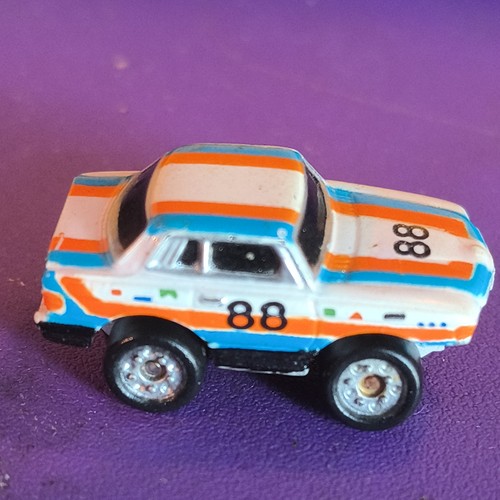 White enduro racing car - white, car"