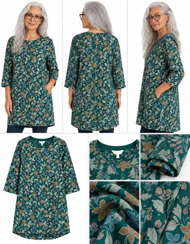 Tunica donna jersey manica - in,