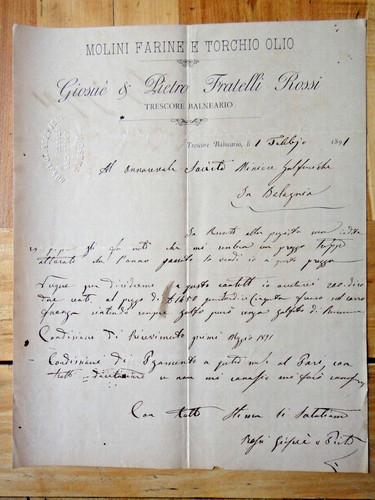 1891 giosue pietro fratelli - &,