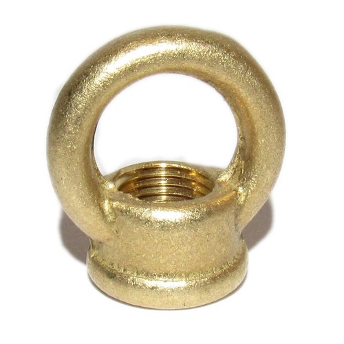 Gancio ottone passacavo - ottone,