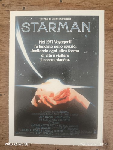 Mini locandina ciak starman - locandina,