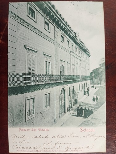 Sciacca palazzo san giacomo - palazzo,