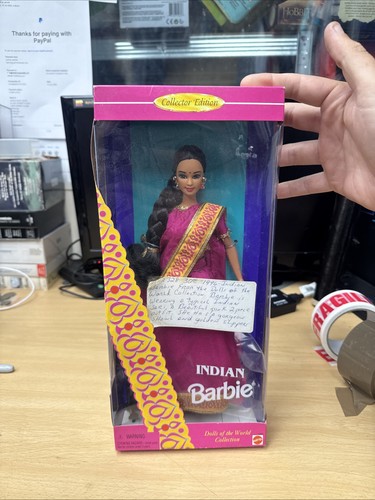 New 1995 indian barbie - indian, mattel