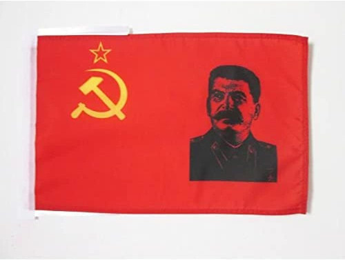 Bandiera urss con stalin 45x30 - urss,