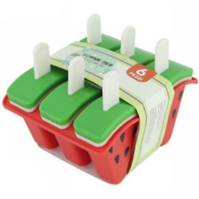 ? Forme per Gelato 6 Posti – Stampi per Ghiaccioli Fatti in Casa in plastica