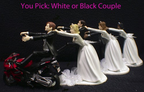 Cake topper matrimonio con top