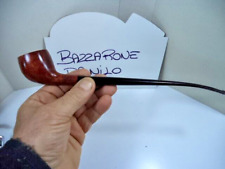 pipa pipe   MOLINA churchwarden in radica briar smooth finish 208 nuova