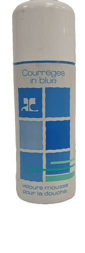 Courreges blue velours - courreges,