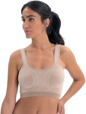 Solidea Reggiseno a Compressione con tasche interne SILVER WAVE SECRET SKIN NERO